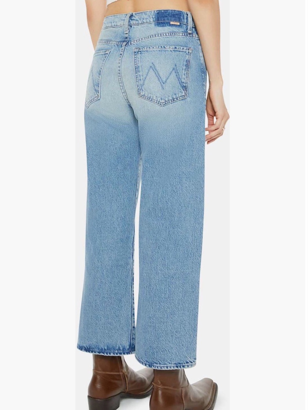 Mother Denim The Dodger Ankle in Leap of Faith